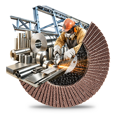 Suitable for fine grinding of various metal materials