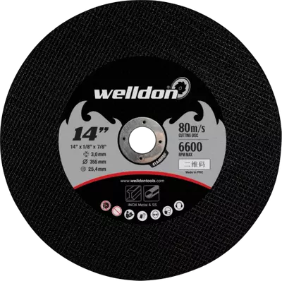 Resin Cutting Discs With Black Paper